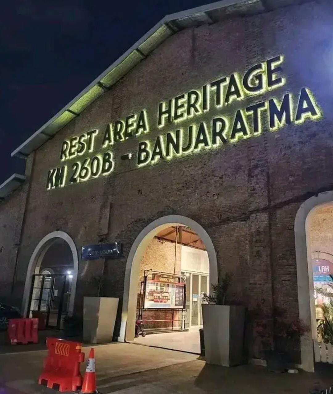 Rest Area Heritage KM 260B Banjaratma